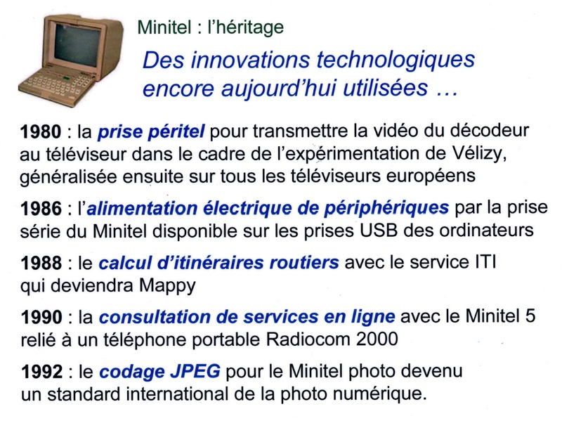 L'hritage du Minitel: Des technologies encore utilises aujourd'hui